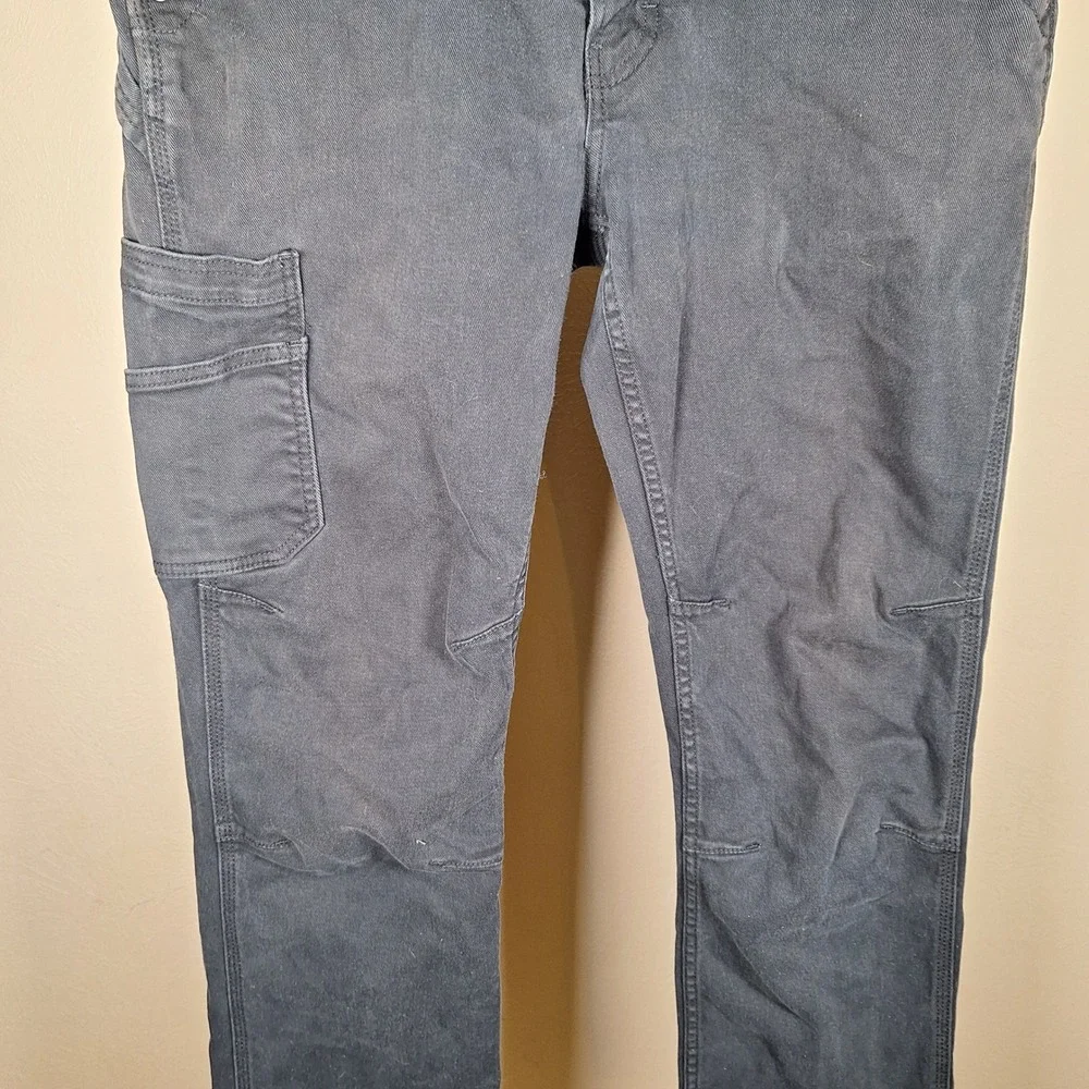 Ariat M5 Rebar Straight Leg Black Pants Carpenter Workwear Mens 32x36